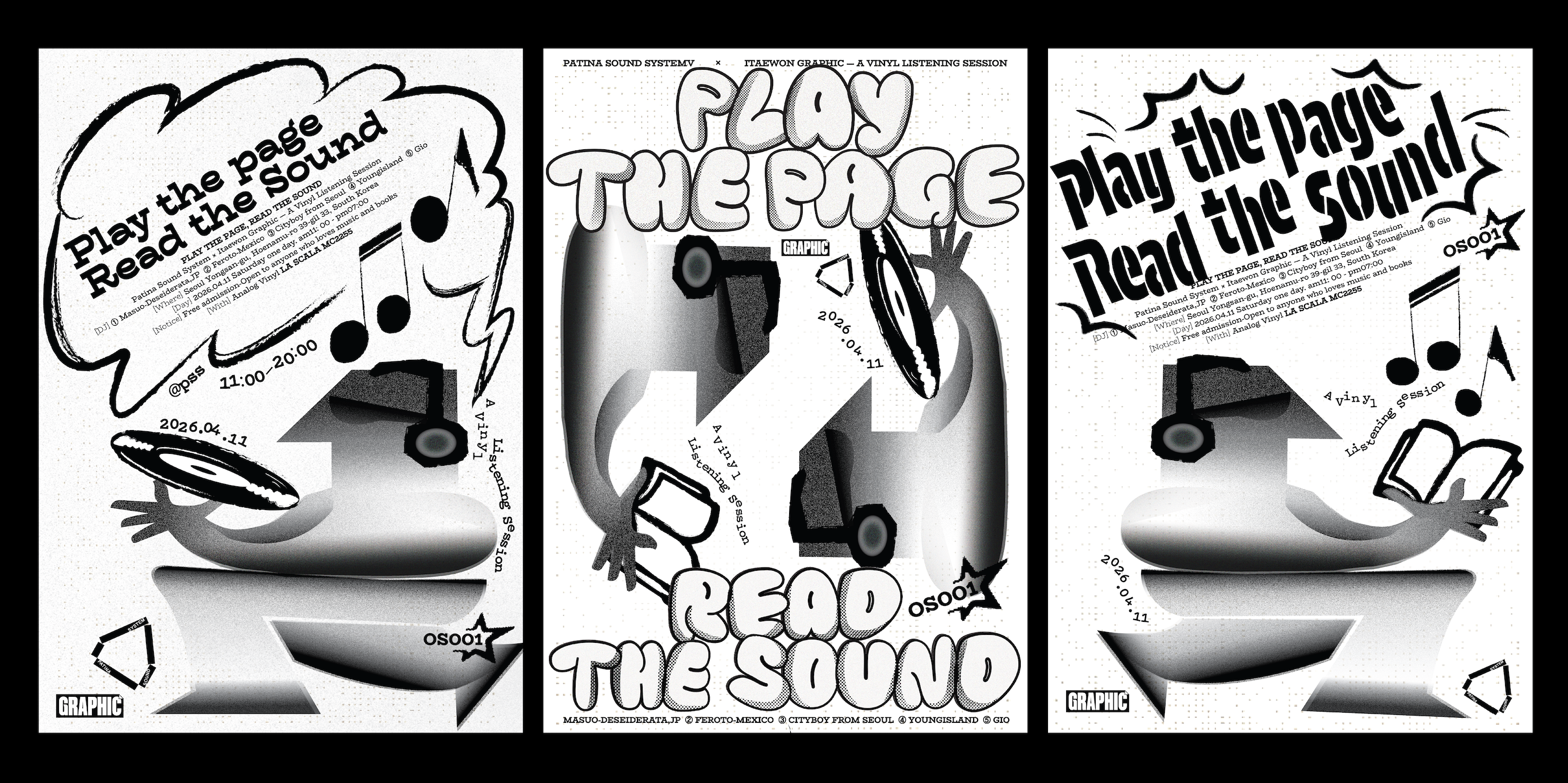 Itaewon Graphic Party Poster